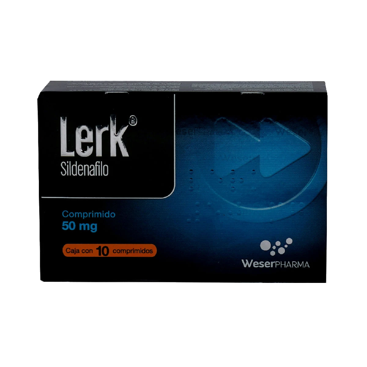 Lerk 50 Mg 10 Comprimidos