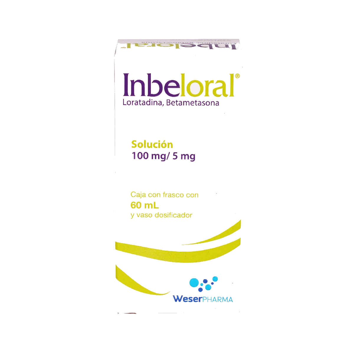 Inbeloral 100/5 Mg Solución Frasco 60 Ml