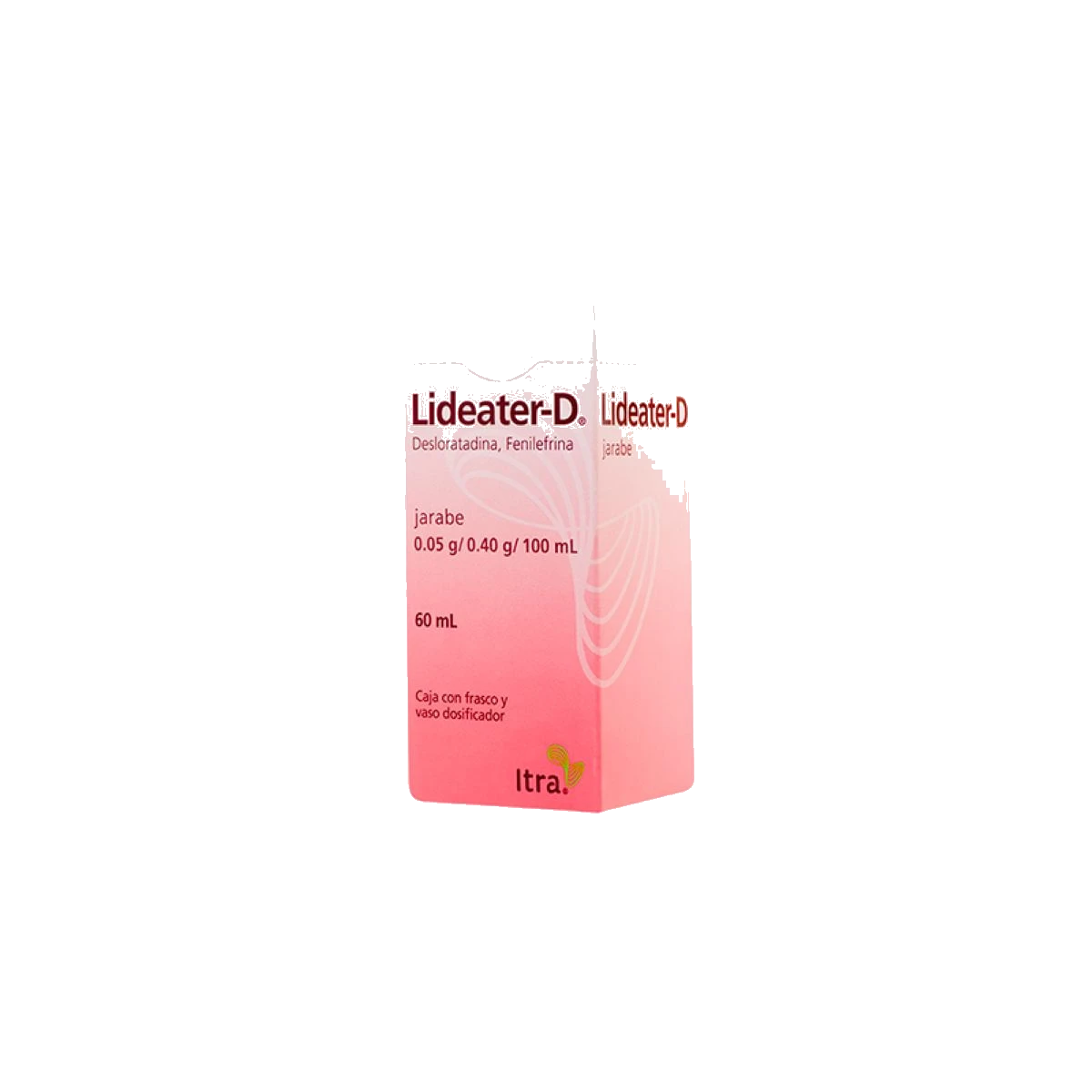 Lideater-D Caja Con Frasco Con Jarabe  De 0.05 g/ 0.40 g/ 100 ml