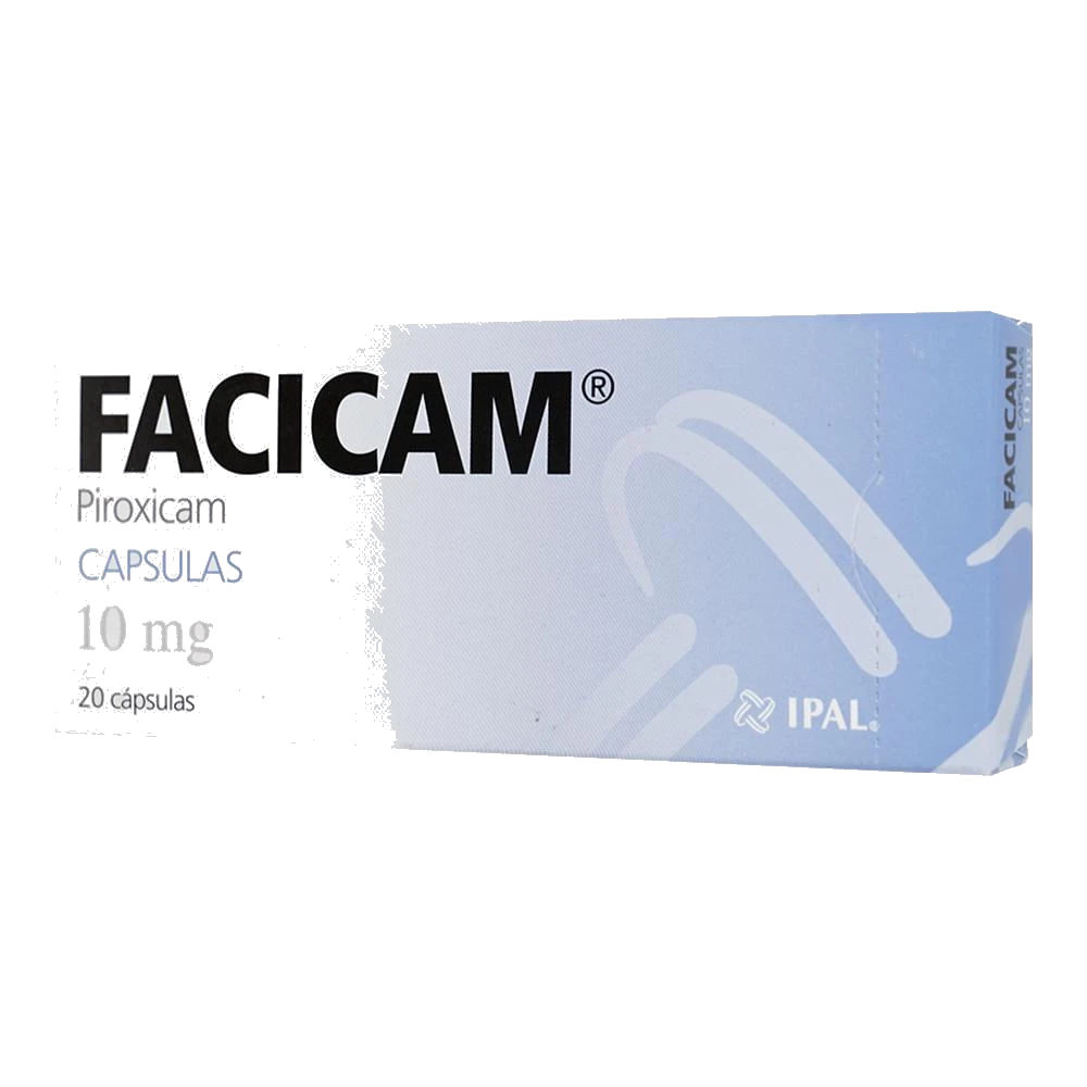 FACICAM 10 MG 20 CAPS