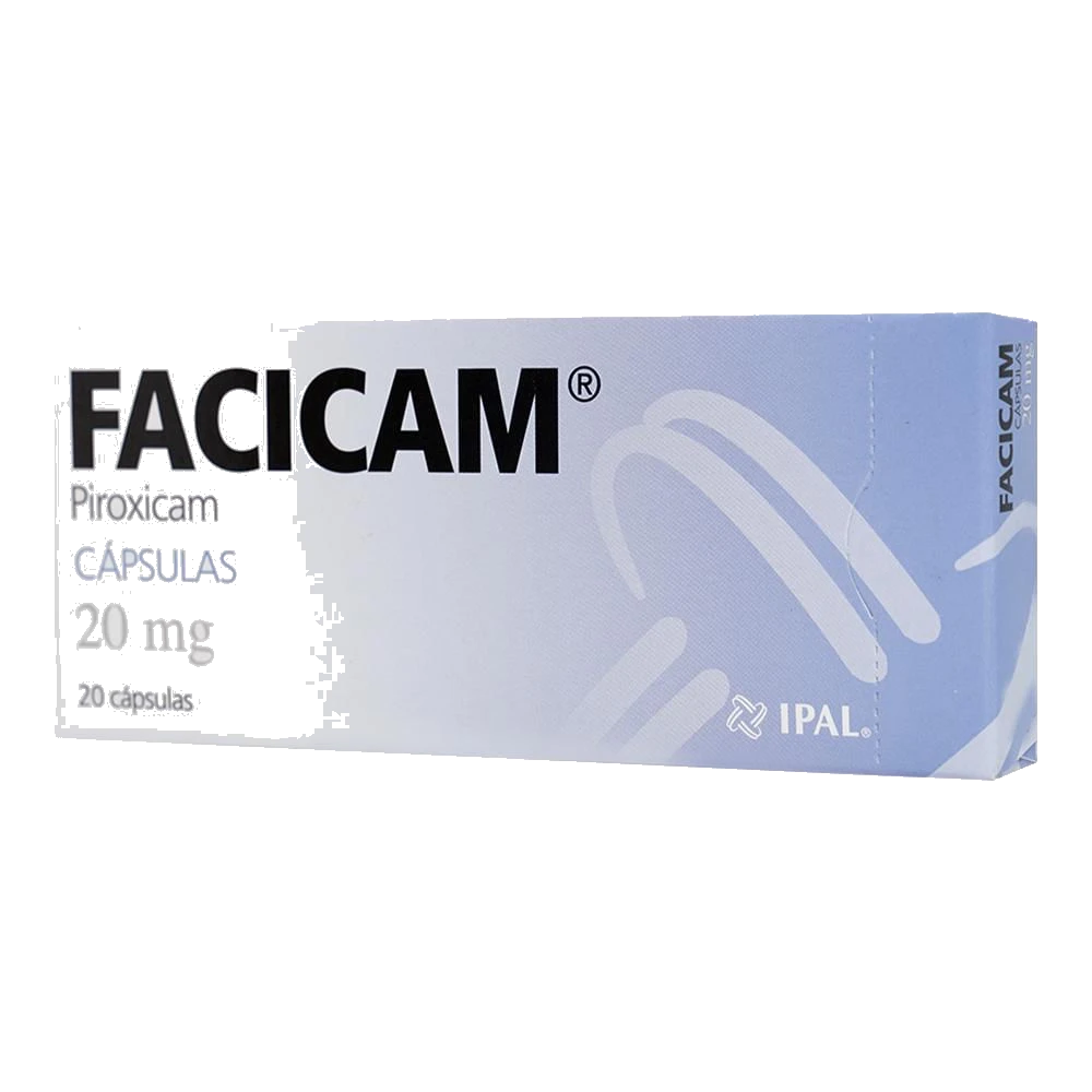 FACICAM 20 MG 20 CAPS