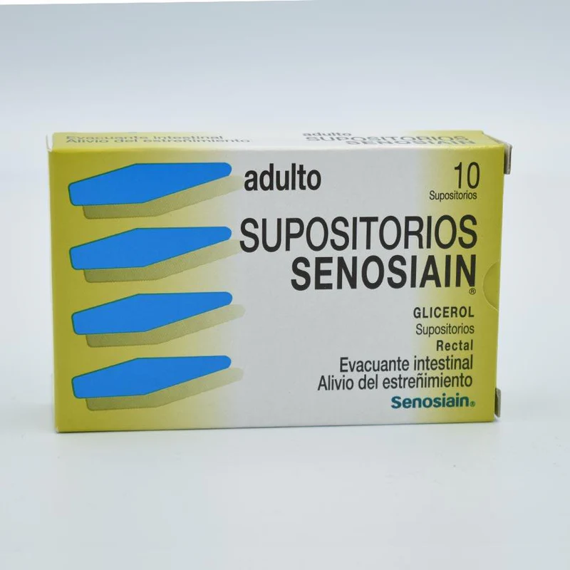 SUPOSITORIOS ADULTO(GLICEROL 2632 MG )10
