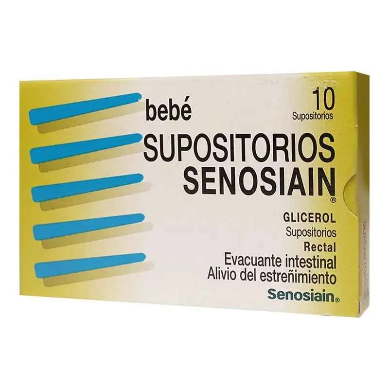 SUPOSITORIOS SENOSIAIN BEBE/10