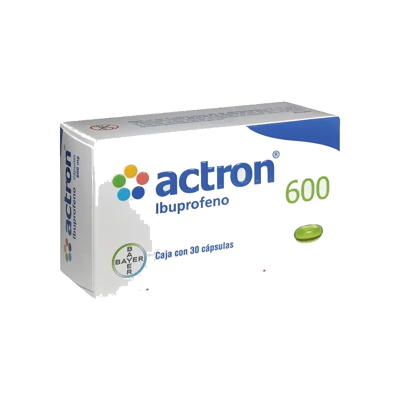 Actron-600 600 Mg 30 Cápsulas
