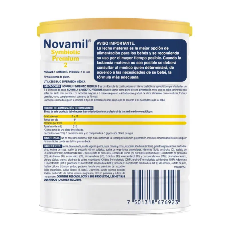 NOVAMIL 2 SYMBIOTIC PREMIUM 400G