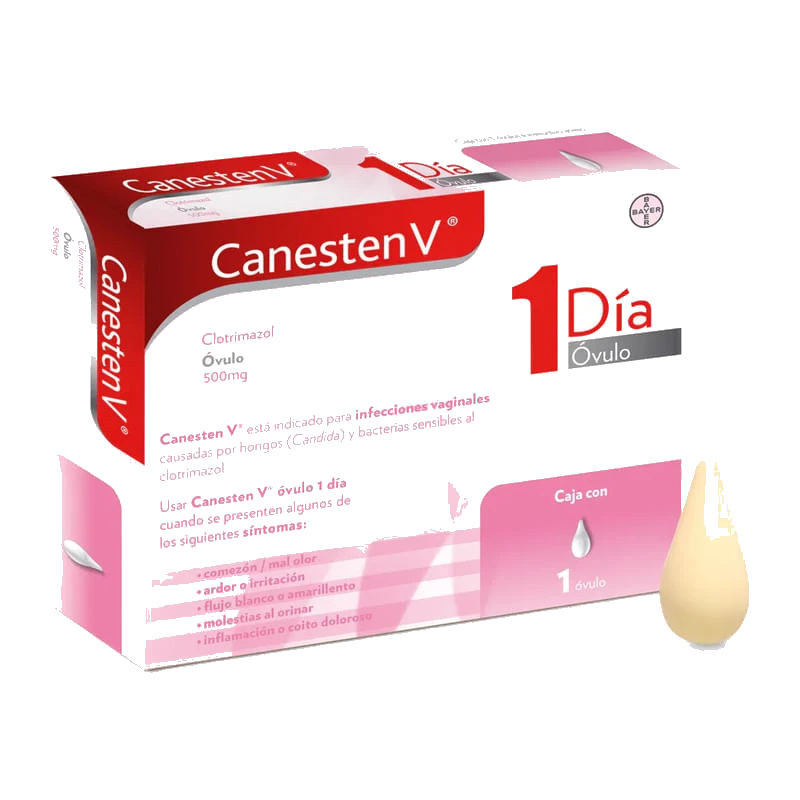 CANESTEN V (CLOTRIMAZOL 500 MG) 1OV