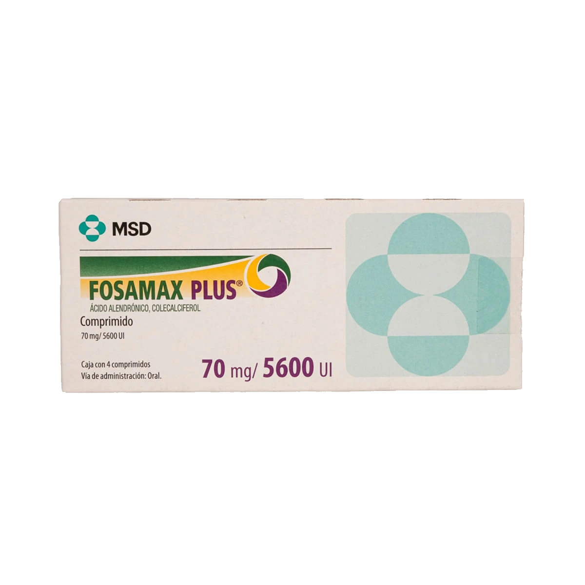 FOSAMAX PLUS 70MG / 5600UI