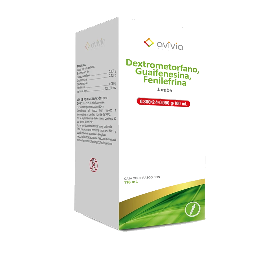 DEXTROMETORFA/GUAIFENE/FENILEF 118ML JBE