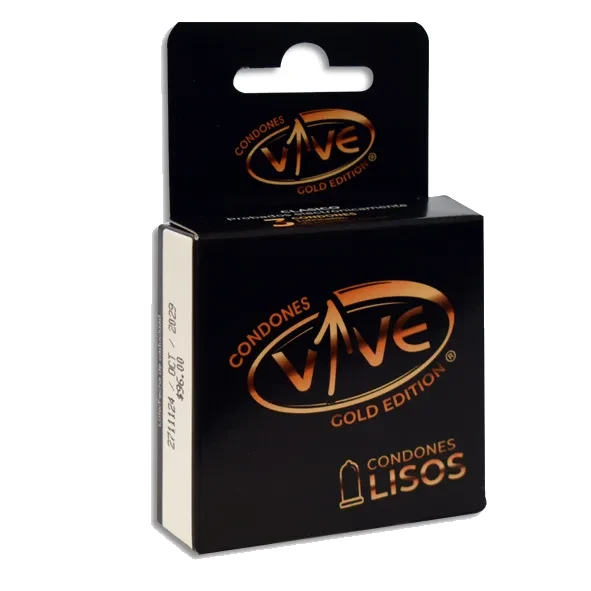 VIVE GOLD LISOS 1 CAJA 3 PZAS