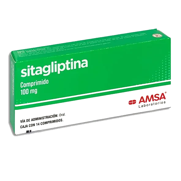 SITAGLIPTINA 100MG AMSA