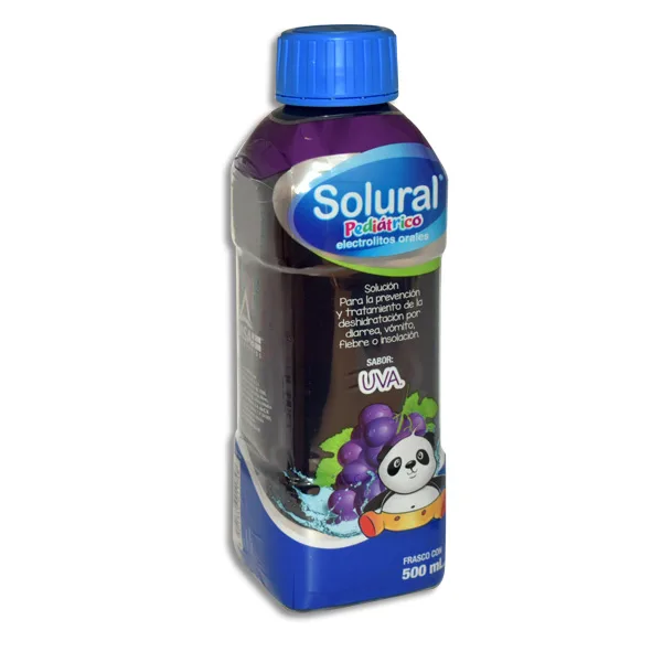 SOLURAL PEDIATRICO UVA 500ML SOL