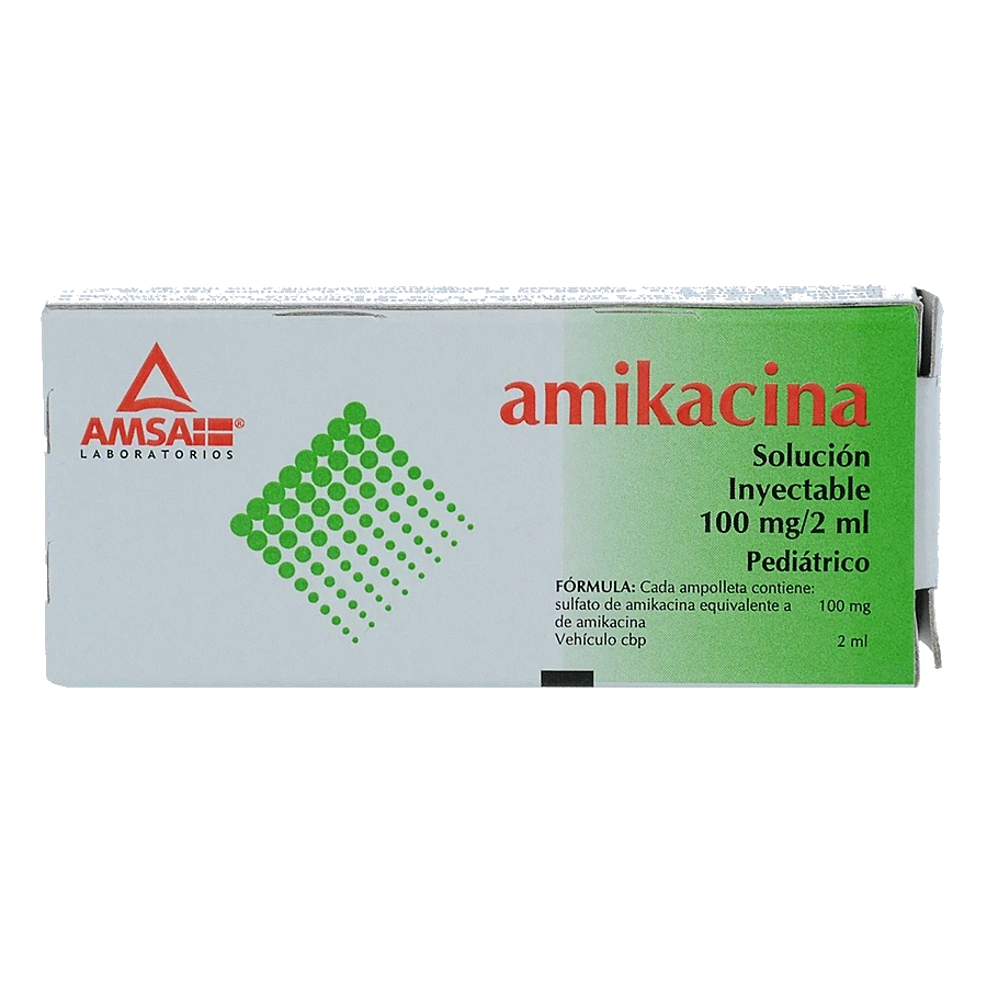 AMIKACINA 100MG/2ML (AMK)2AMP SOL