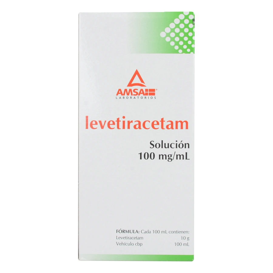 LEVETIRACETAM 100MG/ML(PISARPEK)1FCO SOL