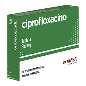 CIPROFLOXACINO 250MG AMSA