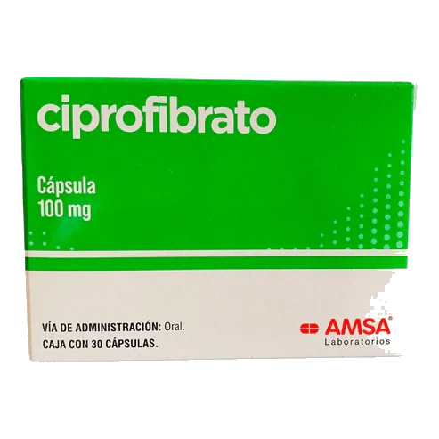 CIPROFIBRATO 100MG (FOETRAN) 30CAPS