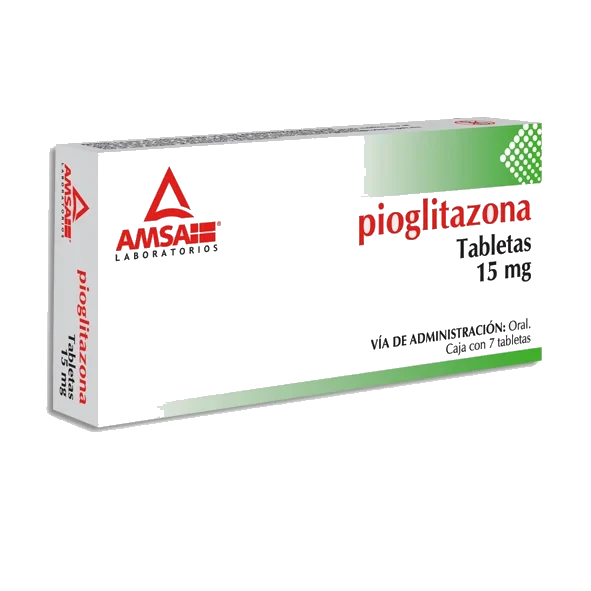 PIOGLITAZONA 15MG AMSA