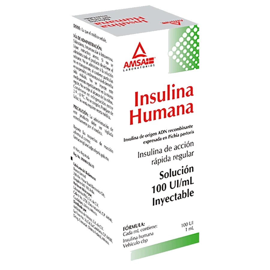 INSULINA HUMANA (INSULEX R) 100UI SOL