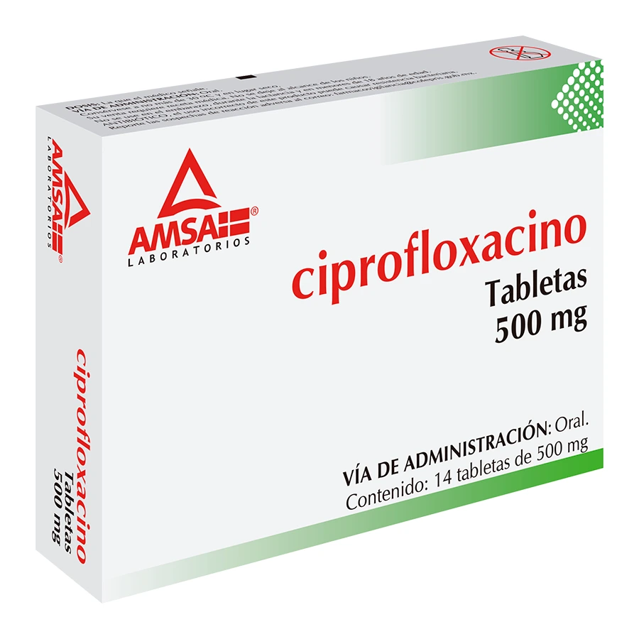 CIPROFLOXACINO G.I. 14 TAB 500 MG