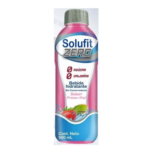 SOLUFIT ZERO FRESA-KIWI 500ML