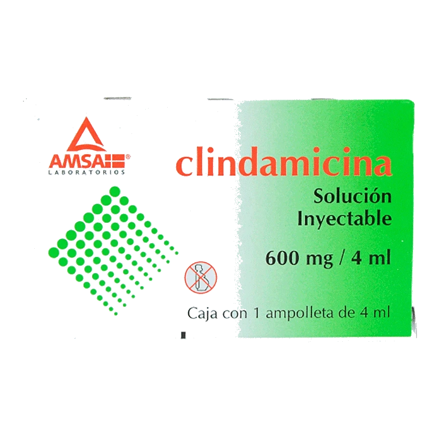 CLINDAMICINA 600MG/4ML(CLINAMSA)1AMP SOL
