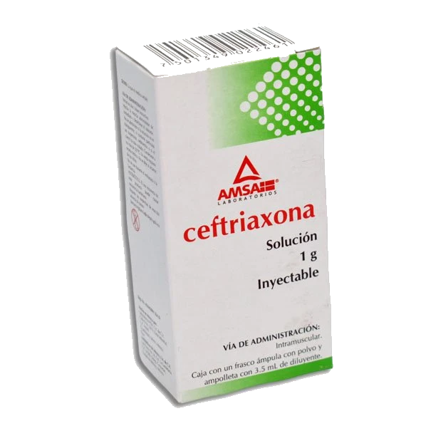 CEFTRIAXONA IM 1G S INY AMP LGEN