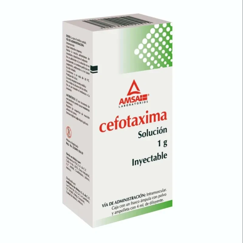 CEFOTAXIMA IM 1G 1AMP SOL