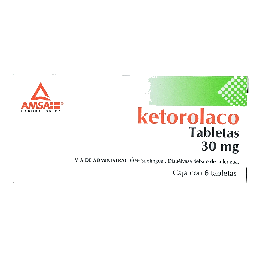 KETOROLACO 30MG (ONEMER SL) 6TABS
