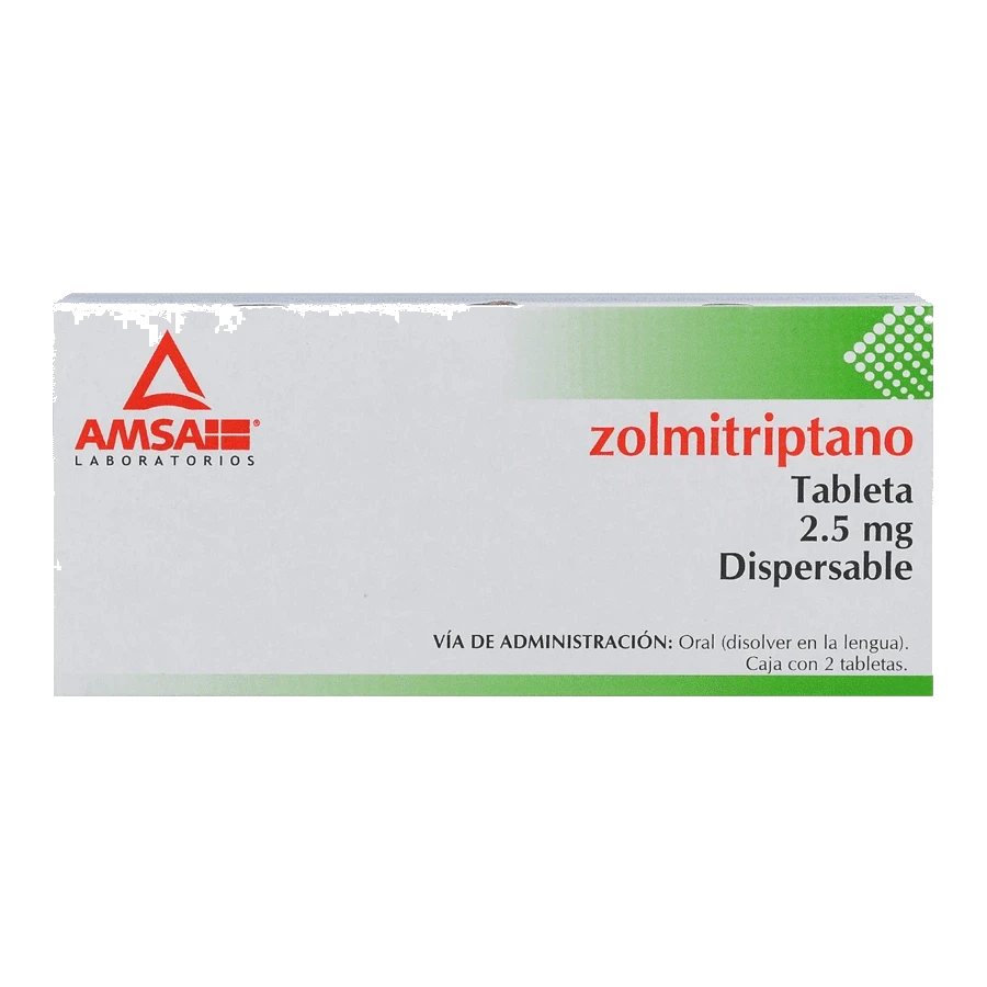ZOLMITRIPTANO 2.5MG (CARIMPA) 2TABS