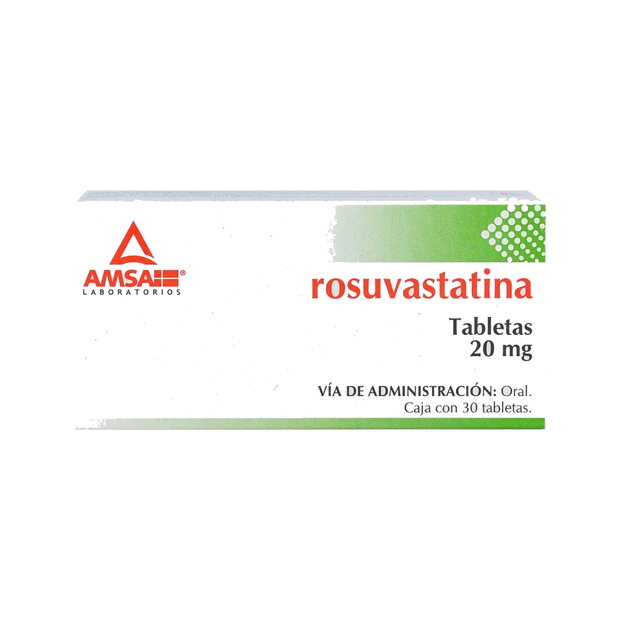 ROSUVASTATINA 20MG (ROBOTEK) 30TABS