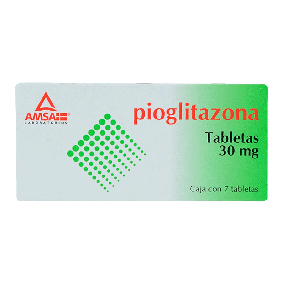 PIOGLITAZONA 30MG 7 TAB     LGEN