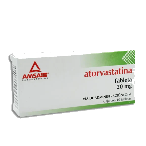 ATORVASTATINA 20MG AMSA