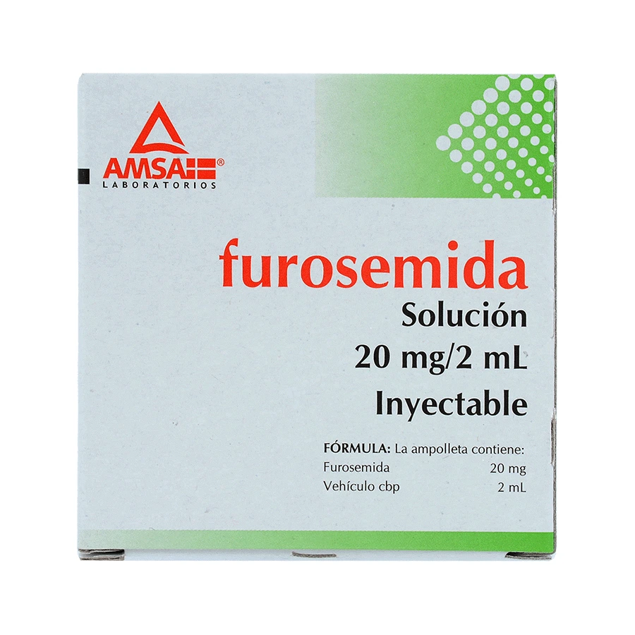 FUROSEMIDA 20MG/2ML (HENEXAL) 5AMP SOL