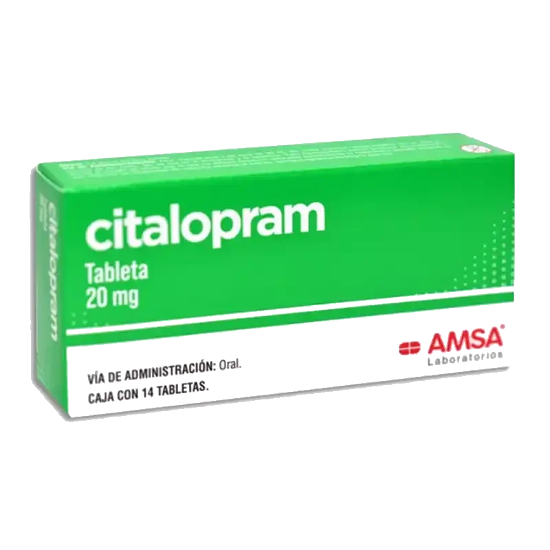 CITALOPRAM 20MG (LUGTRERAN) 14TABS