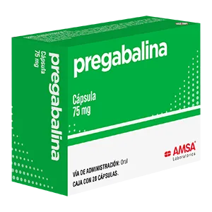 PREGABALINA 75MG AMSA