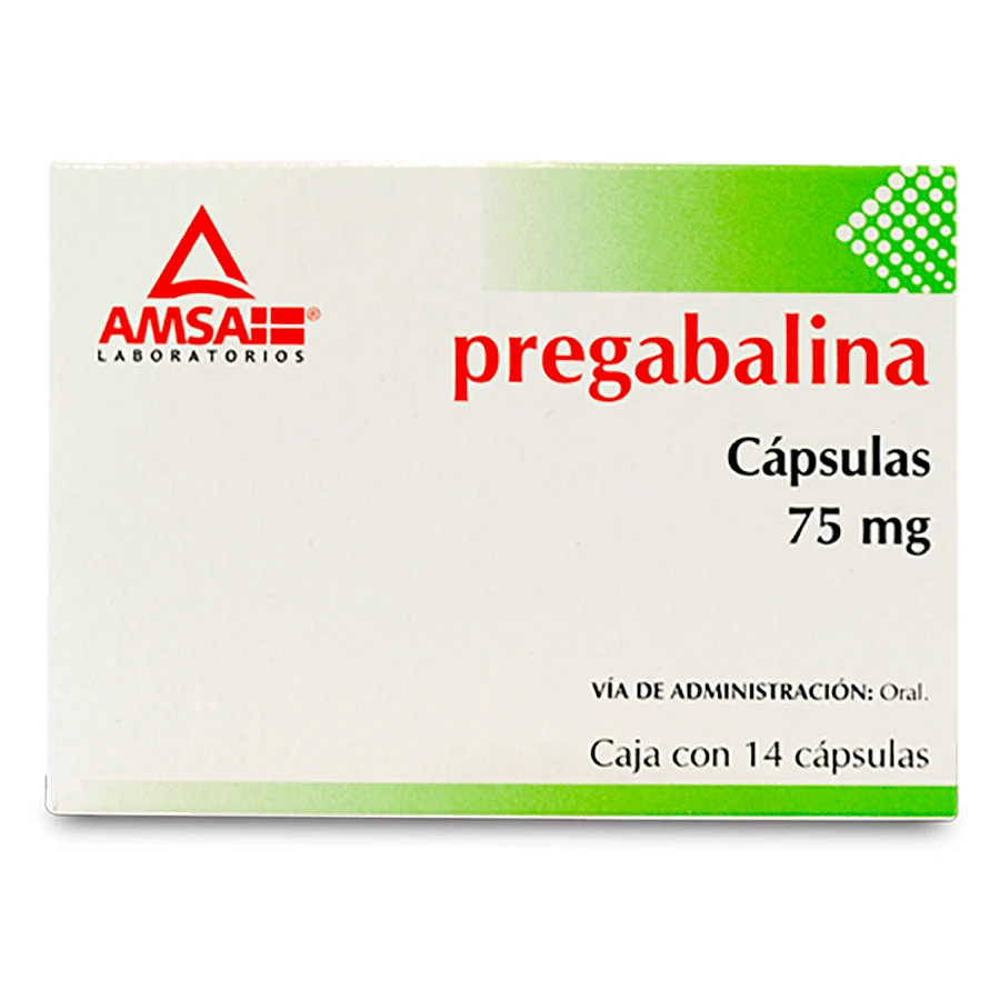 PREGABALINA 75MG (DISMEDOX) 14CAPS
