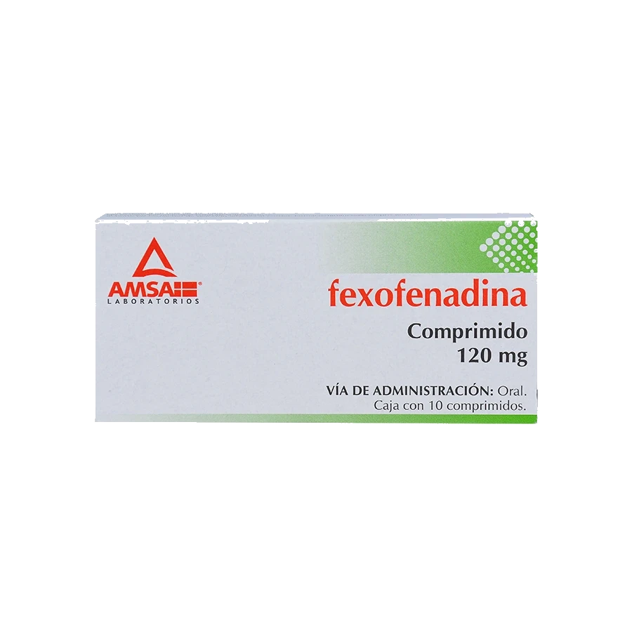 FEXOFENADINA 120MG (PIRQUET) 10COMP