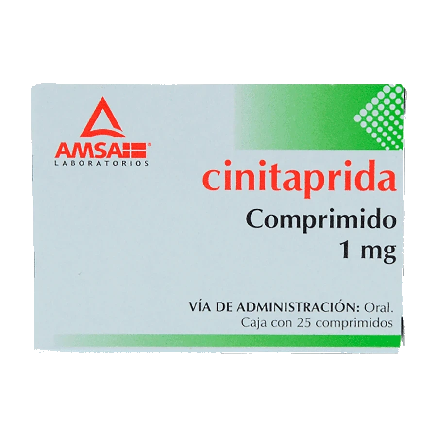 CINITAPRIDA 1MG (CAXAFAOPRAX) 25COMP