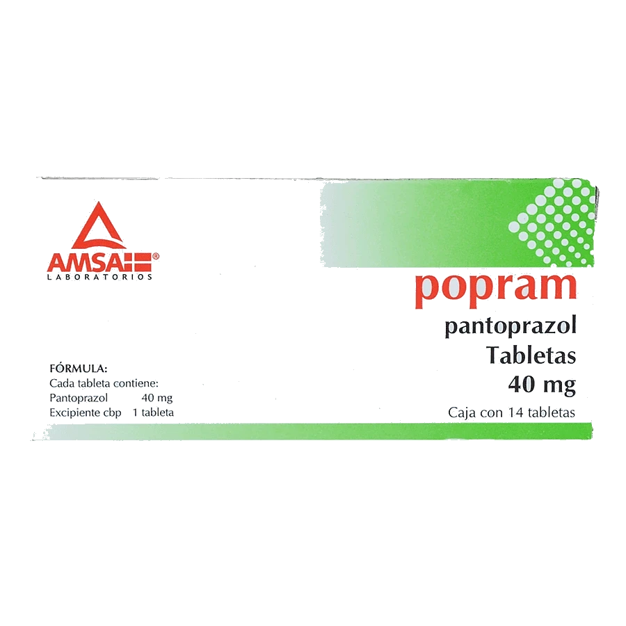 POPRAM (PANTOPRAZOL 40MG) 14TABS
