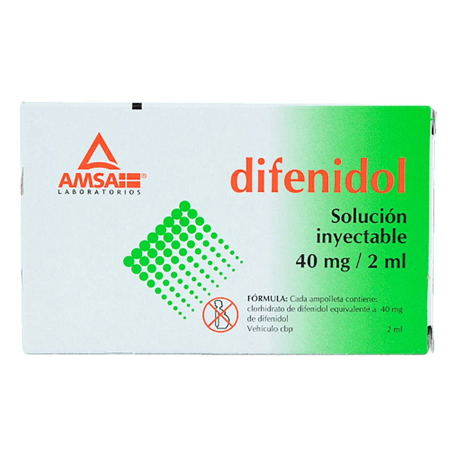 DIFENIDOL 40MG/2ML (BLEOCINA)2AMP SOL