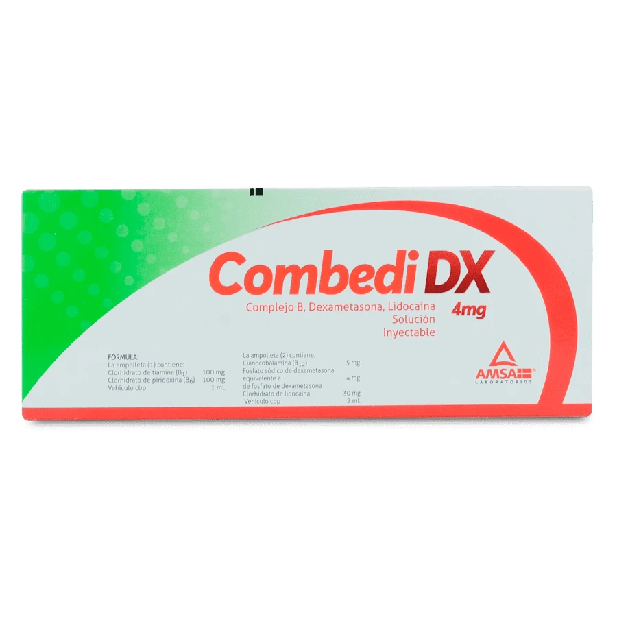 COMBEDIDX 4MG 3AMP SOL
