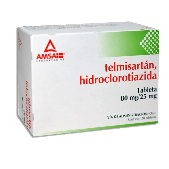 TELMISARTAN/HIDROCLOROT 80MG/25MG 28TABS