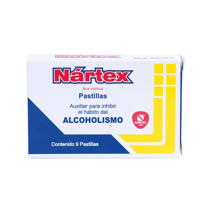 NARTEX NUX VOMICA 9 TABLETAS