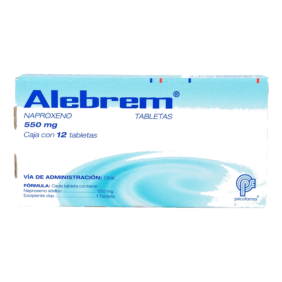 ALEBREM (NAPROXENO 550MG) 12TABS