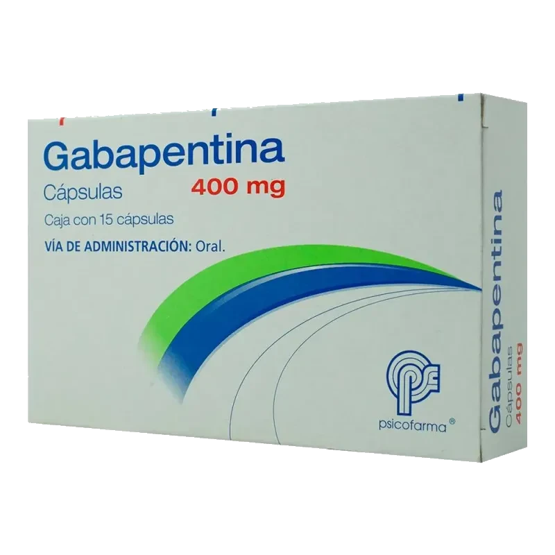 GABAPENTINA 400 MG 15 CAPS  LGEN