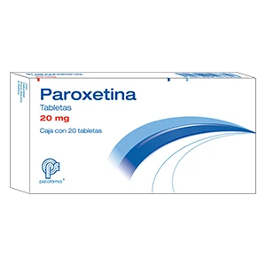PAROXETINA 20MG (XERENEX) 20TABS