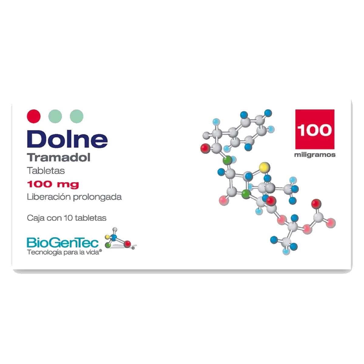 Dolne 100 Mg 10 Tabletas