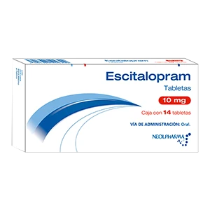ESCITALOPRAM 14 TAB 10 MG