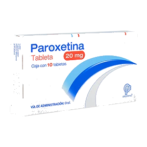 PAROXETINA 20MG (XERENEX) 10TABS