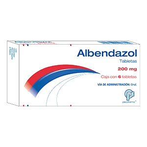 ALBENDAZOL 200MG (PROTIL) 6TABS