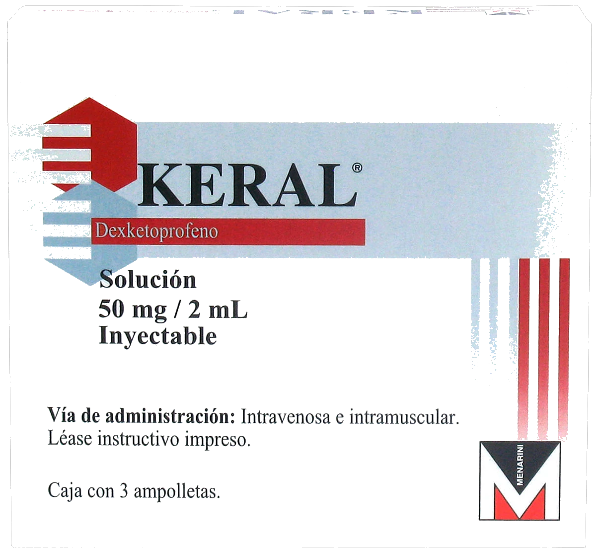 KERAL 50 MG 3X2ML AMP